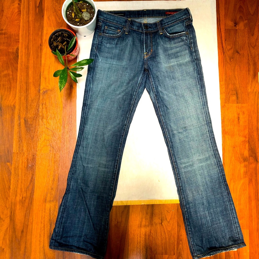 Citizens of Humanity Low Rise Bootcut Jeans Kelly